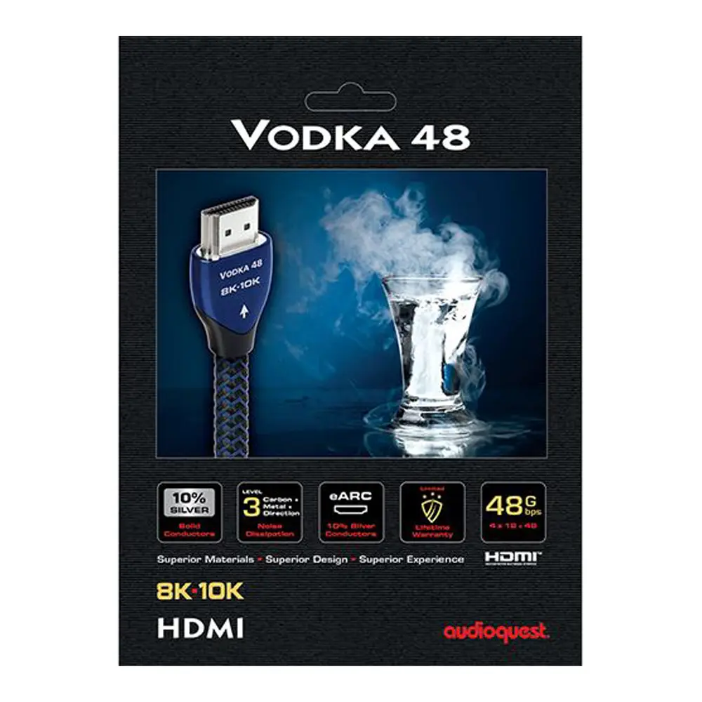 Cabo HDMI Audioquest Vodka 48 1 Cabo HDMI Audioquest Vodka 48